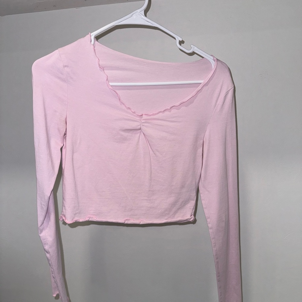 SHEIN longsleeve crop top